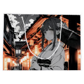 KAWAII Japanese Girl Paper bag Groot Cadeauzakje (Achterkant)