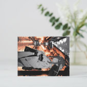 KAWAII Japanese Girl Postcard Briefkaart (Staand voorkant)