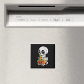 Kawaii Japans Anime Skeleton Halloween Ramen Foo Magneet (Insitu (Vaatwasser))