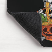 Kawaii Japans Anime Skeleton Halloween Ramen Foo Muismat (Hoek)