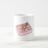 Kawaii Japans Bento Box Sushi Koffiemok (Center)