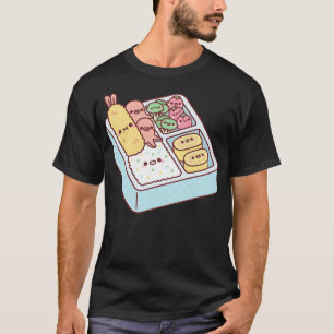 Kawaii Japans Bento Box Tempura garnaal T-shirt