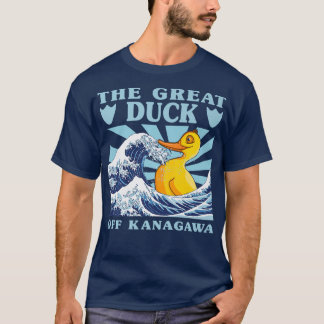 Kawaii Japans Great Wave Great Duck Cute Japan A T-shirt