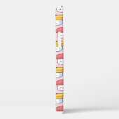 Kawaii Japans Sushi Voedsel Doodle Patroon Roze Case-Mate iPhone Case (Achterkant / Rechts)