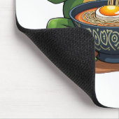 Kawaii Japanse esthetische kikker noedels Muismat (Hoek)