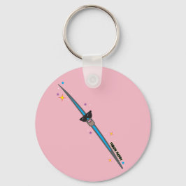 Kawaii Javelin Thrower Sleutelhanger Gift