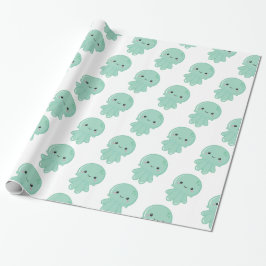 Kawaii Jellyfish Cadeaupapier