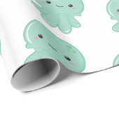 Kawaii Jellyfish Cadeaupapier (Rol Hoek)
