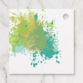 Kawaii jurk voor een rommelige kunstfeest Labels (Achterkant)