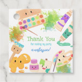 Kawaii jurk voor een rommelige kunstfeest Labels (Voorkant)