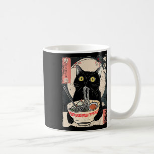 Kawaii Kat Eten Ramen Noodles Grappige Anime Gift  Koffiemok