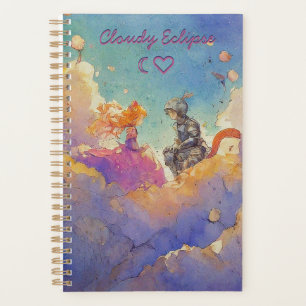 Kawaii Kat Girl Prinses & Kat Ridder Jongen Planne Planner