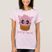 kawaii kat - ijsijs t-shirt (Voorkant)