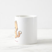 Kawaii Kat & Koffie Japanse Kunst Koffiemok (Center)