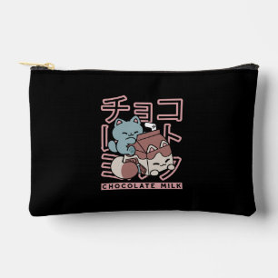 Kawaii Kat met Chocolademelk – Japanse Pop Art  Etui