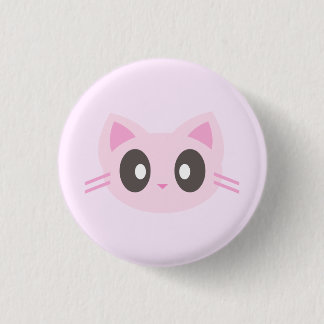 kawaii kat ronde button 3,2 cm