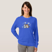 Kawaii kat slaapd dwaas t-shirt (Voorkant volledig)