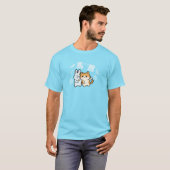 Kawaii kat slaapd dwaas t-shirt (Voorkant volledig)