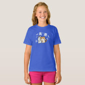 Kawaii kat slaapd dwaas t-shirt (Voorkant volledig)