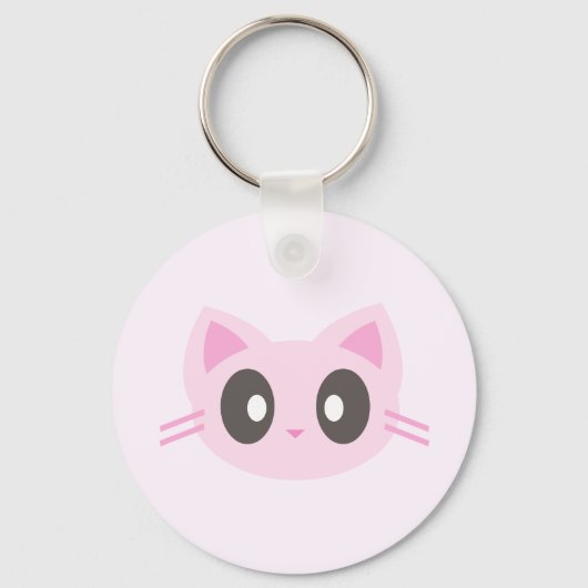 kawaii kat sleutelhanger (Voorkant)