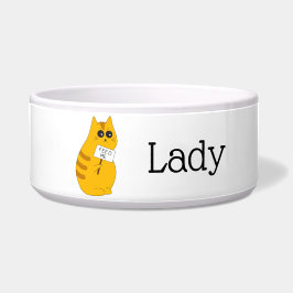 Kawaii kat voerbak voerbakje