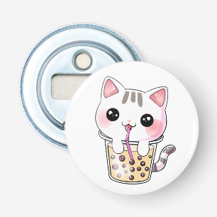 Kawaii katteborrelthee button flesopener