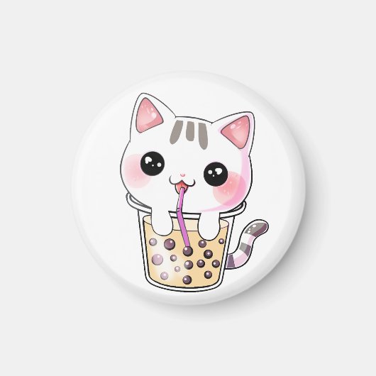 Kawaii katteborrelthee magneet (Voorkant)