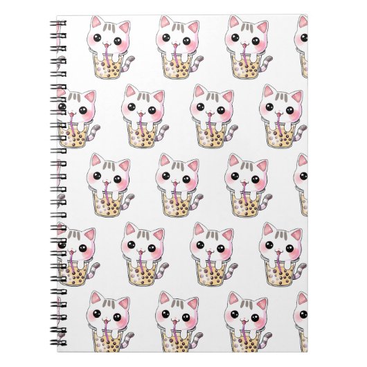 Kawaii katteborrelthee notitieboek (Voorkant)