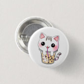 Kawaii katteborrelthee ronde button 3,2 cm (Voorkant /achterkant)
