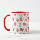 Kawaii Katten & Aardbeien Mok (Links)