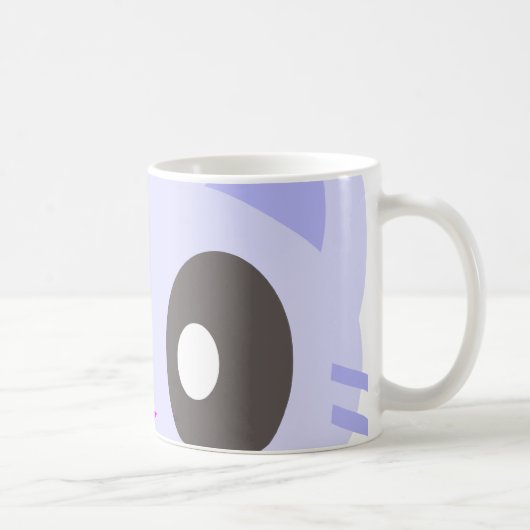 kawaii katten close-up koffiemok (Rechts)