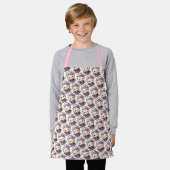 kawaii katten keuken schort (Gedragen)