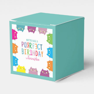 Kawaii Katten Verjaardag Cadeau Doos Bedankdoosjes