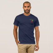 Kawaii-kersillustratie T-shirt (Voorkant volledig)
