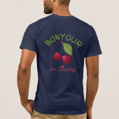 Kawaii-kersillustratie T-shirt (Achterkant)