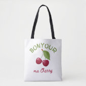 Kawaii-kersillustratie Tote Bag (Voorkant)