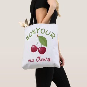 Kawaii-kersillustratie Tote Bag