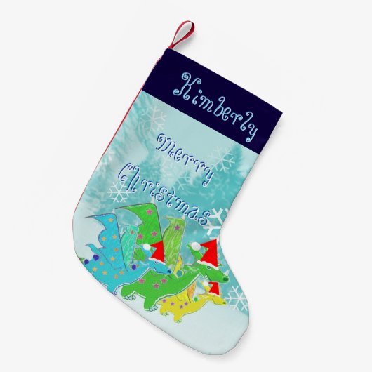 Kawaii-kerstcadeautjes Kleine Kerstsok (Voorkant (Hangend))