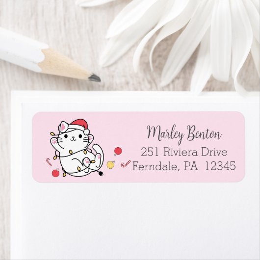 Kawaii Kerstkerstkerstkerstkerstkerstkerstkerstker Etiket (Insitu)