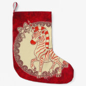 Kawaii kerstman kleine kerstsok (Voorkant)