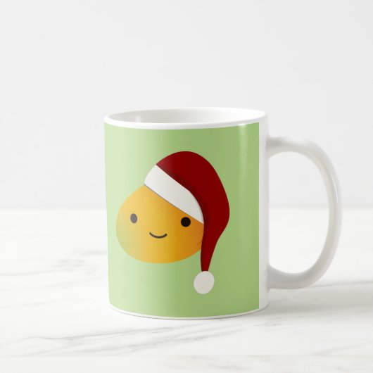 Kawaii Kerstmis Mango Koffiemok (Rechts)