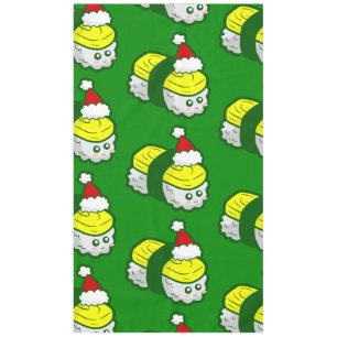Kawaii Kerstmis Tamago Sushi Santa Tafelkleed
