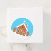 Kawaii-kerstontbijt Bedankjes Labels (In situ)