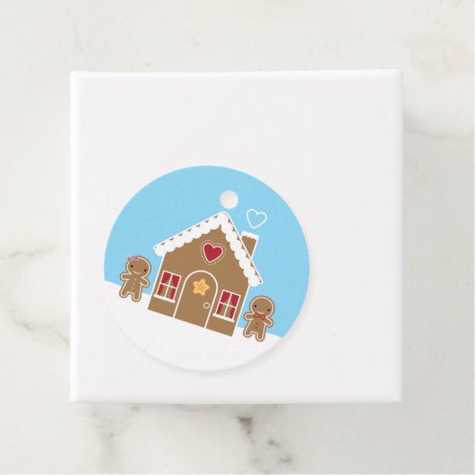 Kawaii-kerstontbijt Bedankjes Labels (In situ)