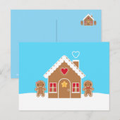 Kawaii-kerstontbijt Briefkaart (Voorkant / Achterkant)