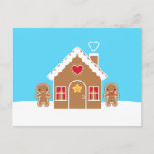 Kawaii-kerstontbijt Briefkaart (Voorkant)