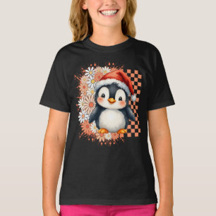 Kawaii Kerstpinguïn - Schattigee vakantie esthetie T-shirt