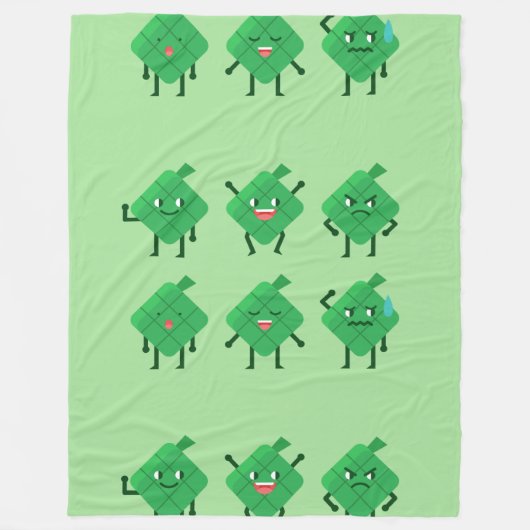 kawaii Ketupat deken (Voorkant)