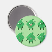 kawaii Ketupat Magneet (Voorkant / Achterkant)