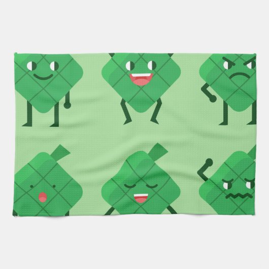 kawaii Ketupat Theedoek (Horizontaal)